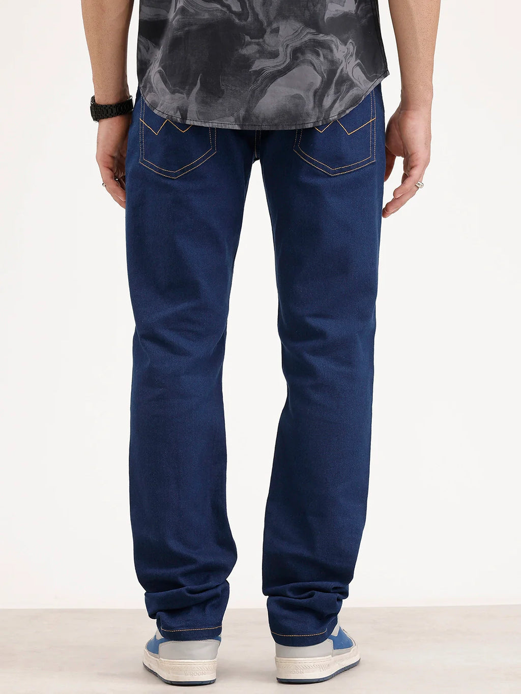 Slim Fit Denim Jeans | Dark Blue