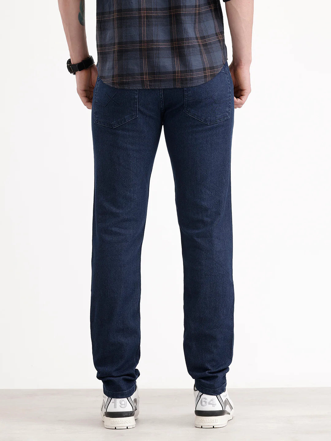 Skinny Fit Denim Jeans | Dark Blue