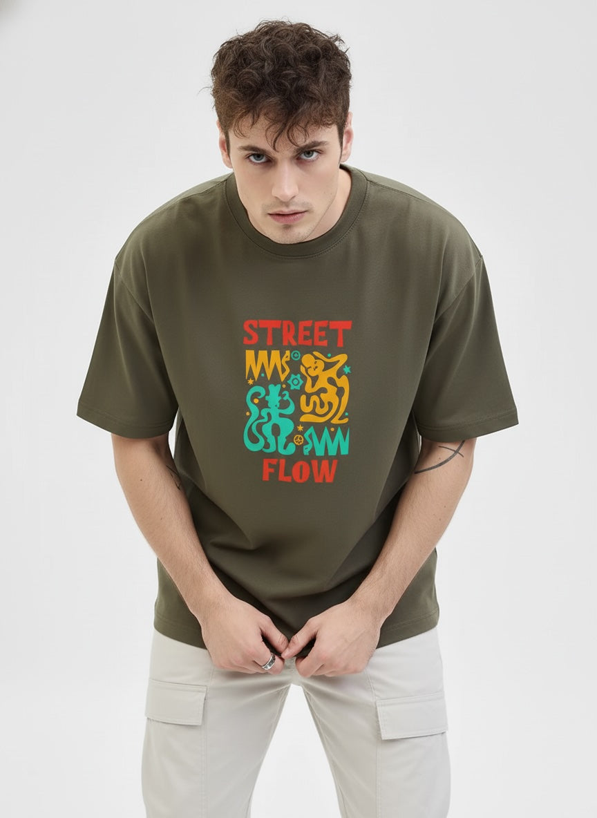 Men Oversized Cotton T-Shirt