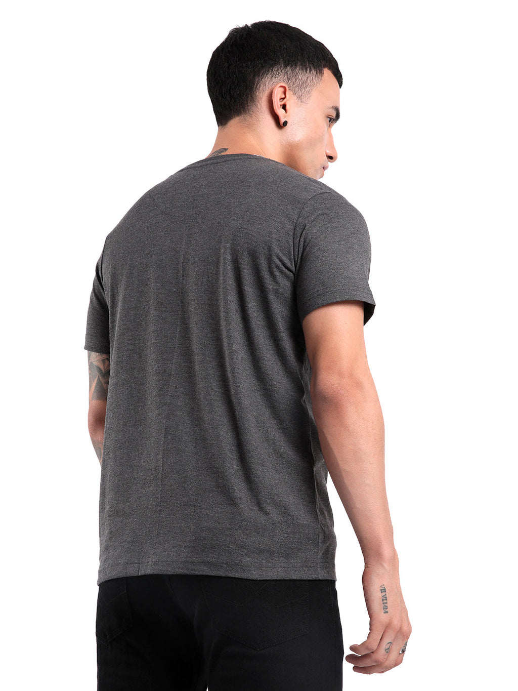 Wrogn Circles Printed T-Shirt