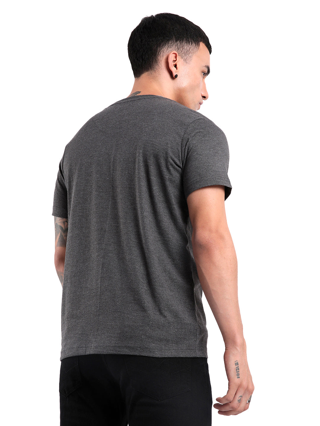 Wrogn Circles Printed T-Shirt
