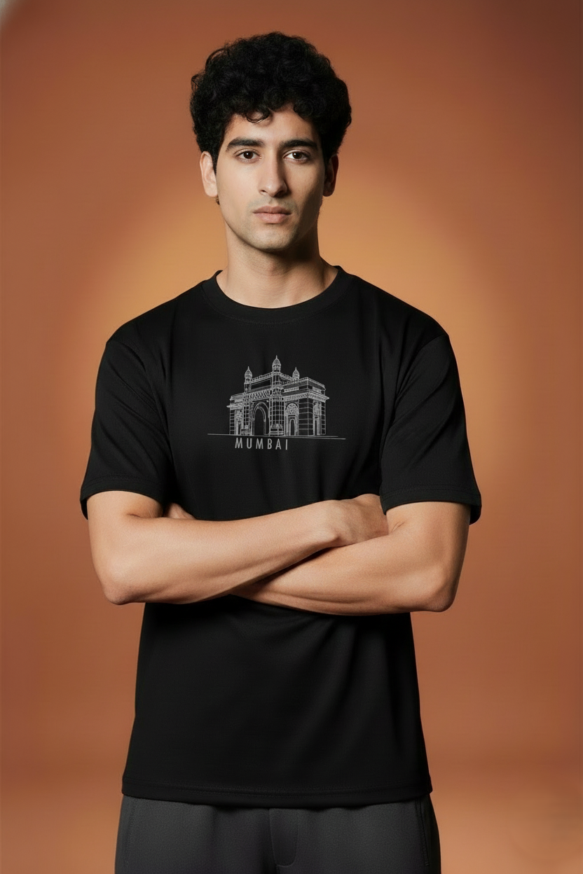 Men Printed Regular Cotton T-Shirt