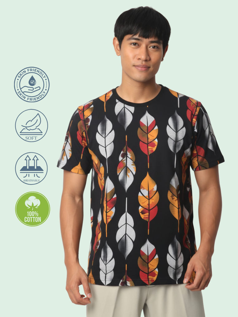 Men All-Over Cotton T-Shirt
