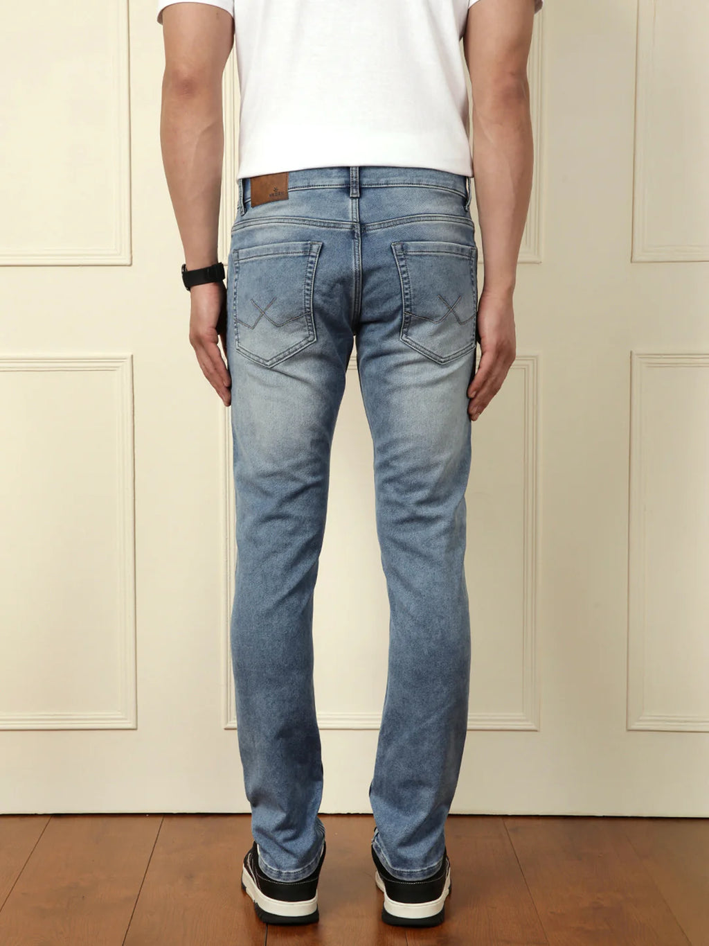 Faded Slim Fit Jeans | Light Grey