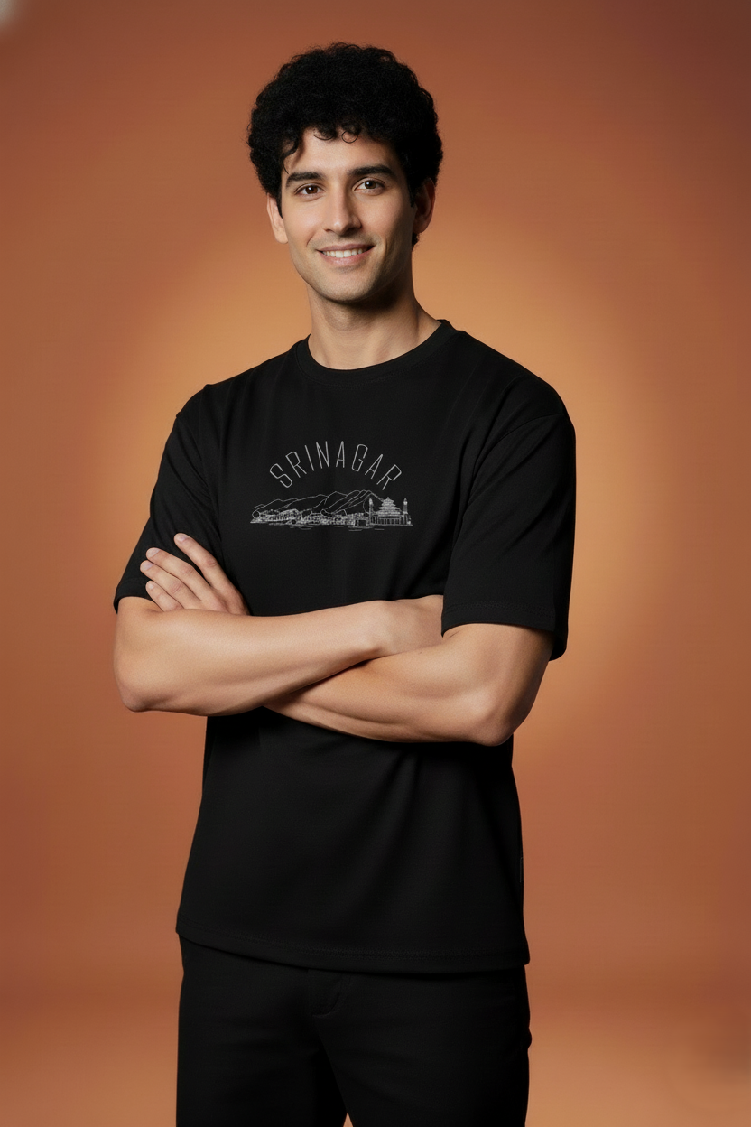 Men Printed Regular Cotton T-Shirt