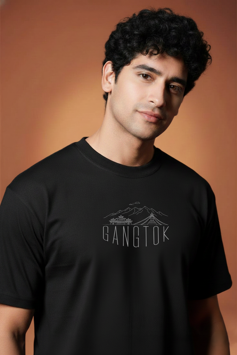 Men Printed Regular Cotton T-Shirt