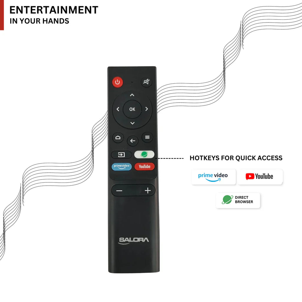 Salora 109 Cm (43 Inches) FHD Smart LED Coolita TV SLV-4432 SFC