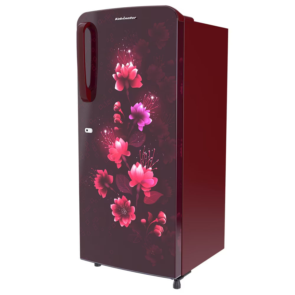 Kelvinator 187L Direct Cool Single Door Refrigerator (KRD-F200ECPCWS) Wine