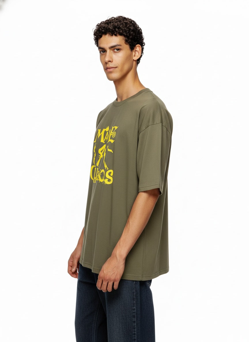 Men Oversized Cotton T-Shirt