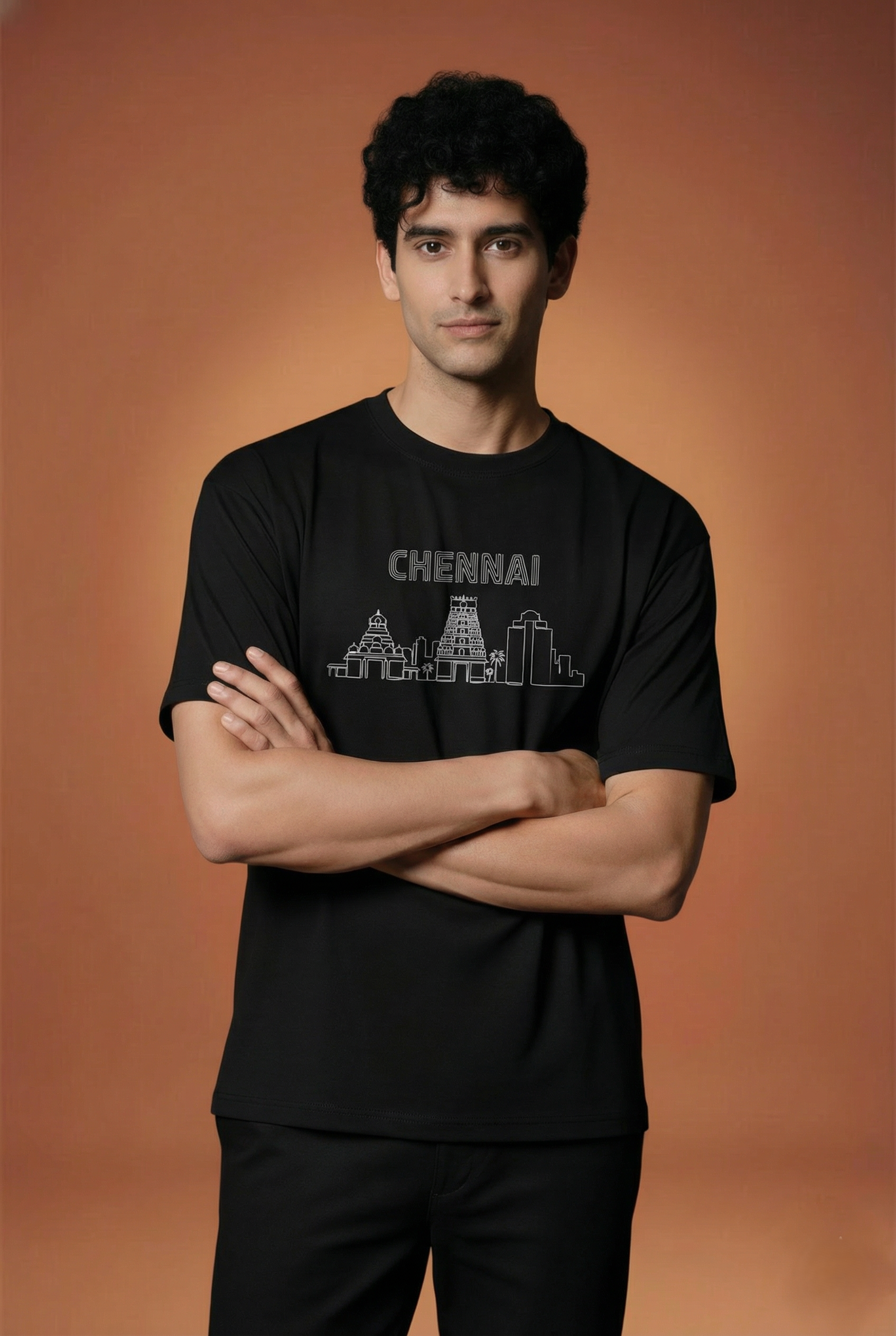 Men Printed Regular Cotton T-Shirt