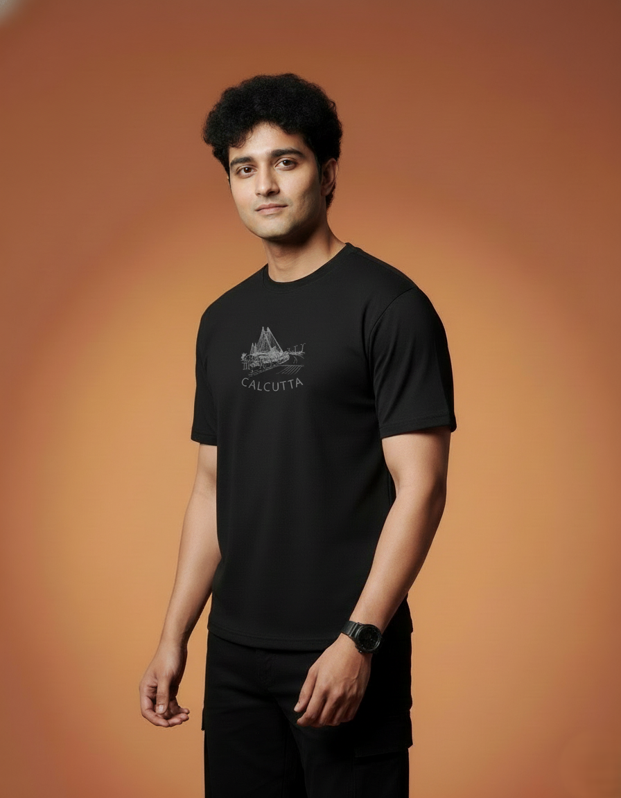 Men Printed Regular Cotton T-Shirt