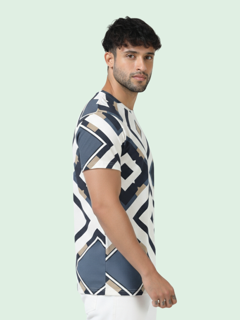 Men All-Over Cotton T-Shirt