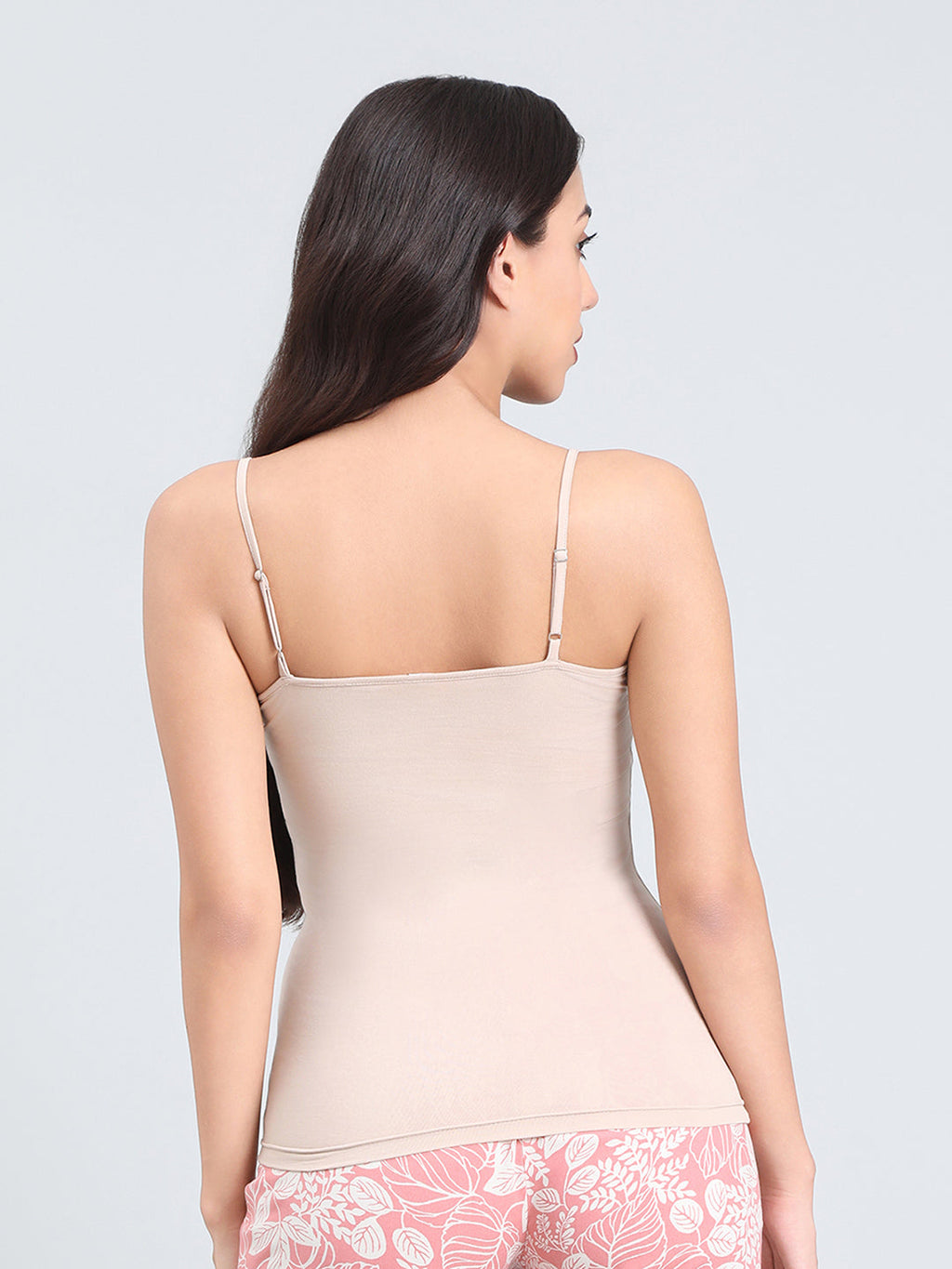 Cotton Stretch Square Neck Slip