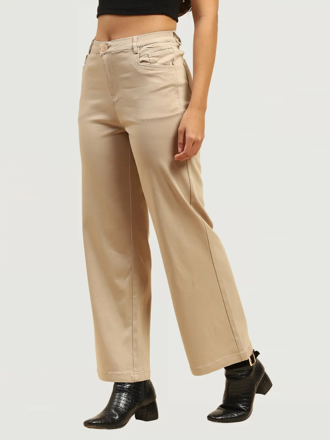 Stretchable Loose Fit Trouser