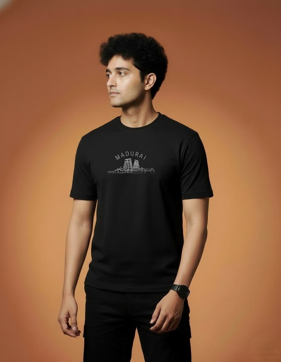 Men Printed Regular Cotton T-Shirt