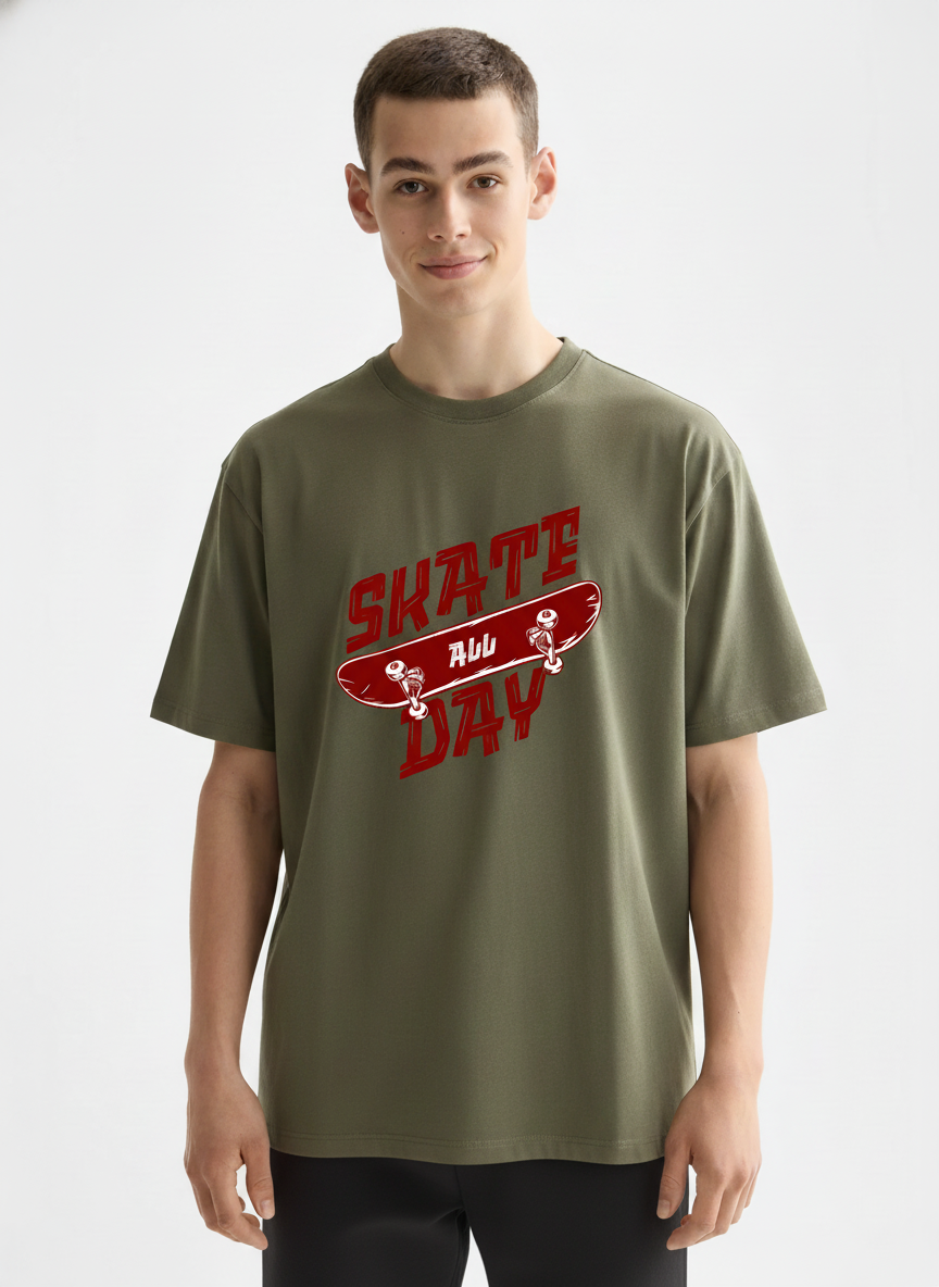 Men Oversized Cotton T-Shirt