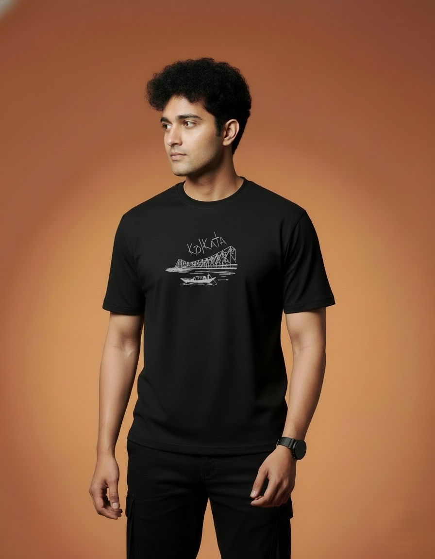 Men Printed Regular Cotton T-Shirt