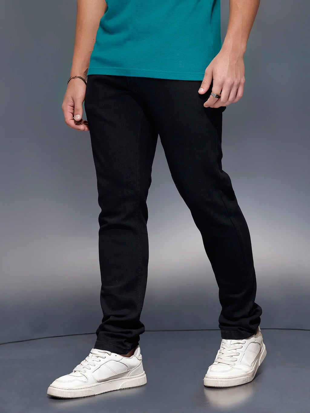 Classic Slim Fit Jeans   |  Black