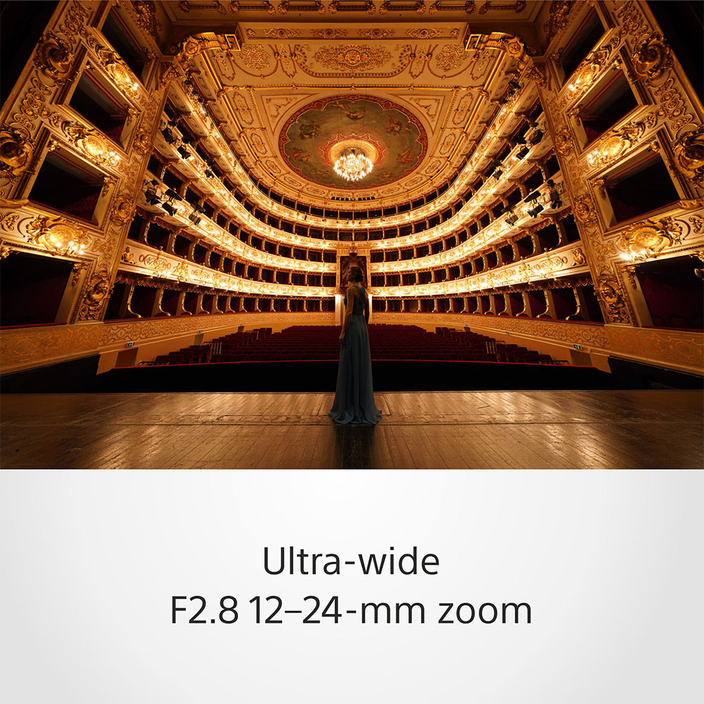 Sony FE 12–24 mm F2.8 GM (SEL1224GM) E-Mount Full-Frame, Ultra-wide-angle Zoom G Master Lens