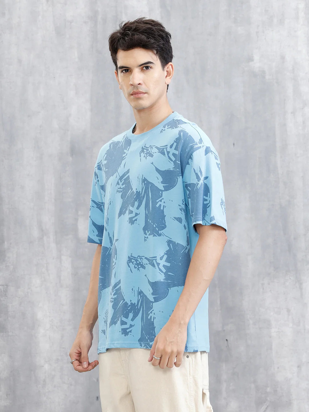 Graphic AOP T-Shirt | Blue