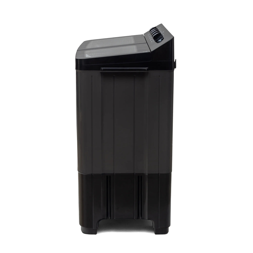 Midea Washing Machine Twin Tub 12 Kg, See Through Glass Lid, Soft CloseMWMSA120GPG(KG)
