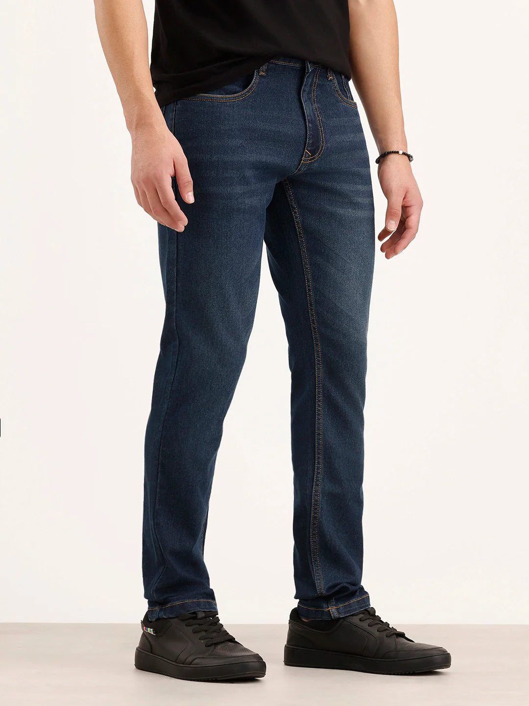 Slim Fit Denim Jeans | Dark Blue