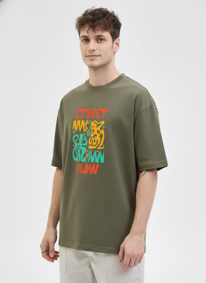 Men Oversized Cotton T-Shirt