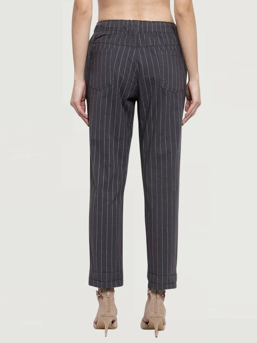 Beige Checkered Lower