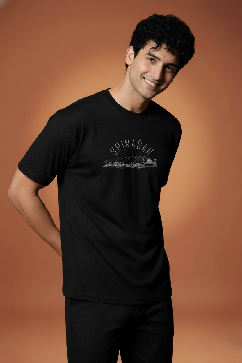 Men Printed Regular Cotton T-Shirt