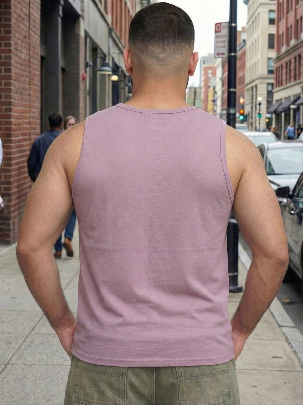 Men Purple Printed T-shirt