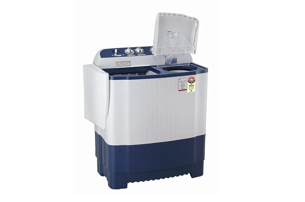 LG 7 kg Semi Automatic Top Load Washing Machine Blue, White (P7010NBAZ)