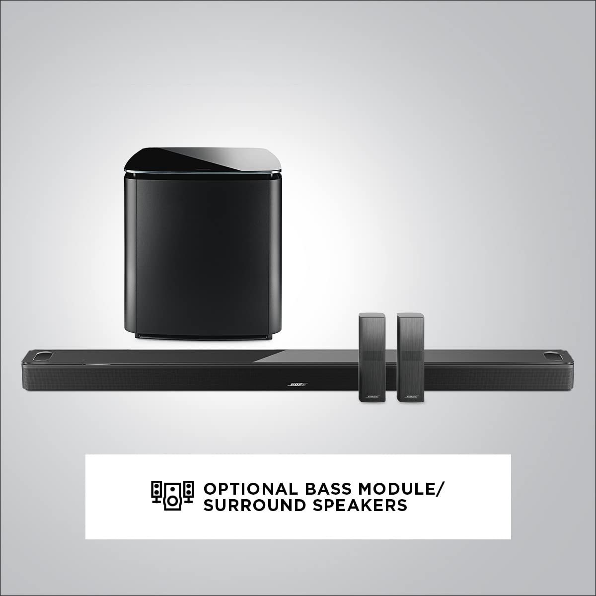 Bose Smart Soundbar 900 Dolby Atmos with Alexa Built-In, Bluetooth connectivity