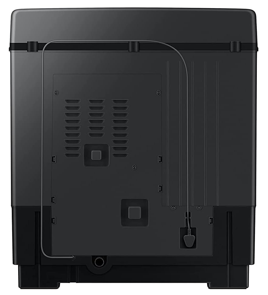 Samsung 9.5 Kg, 5 Star, Semi-Automatic Top Load Washing Machine (WT95A4260GD/TL, Air Turbo Drying, Dark Gray, 5 Year Warranty on Wash Motor)
