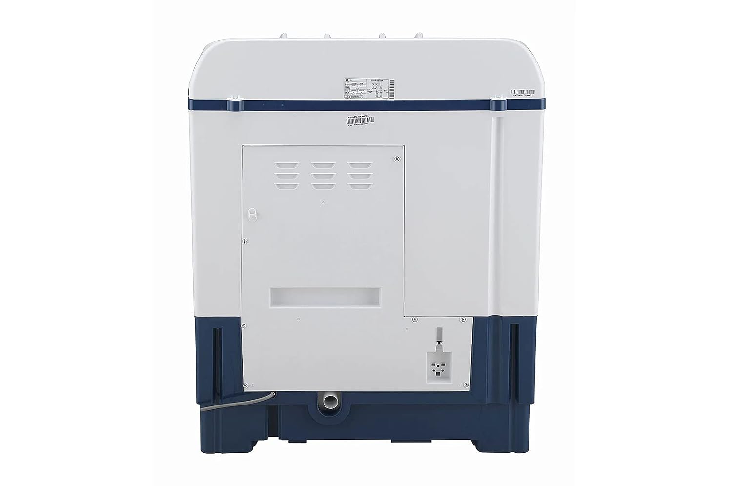LG 7 kg Semi Automatic Top Load Washing Machine Blue, White (P7010NBAZ)