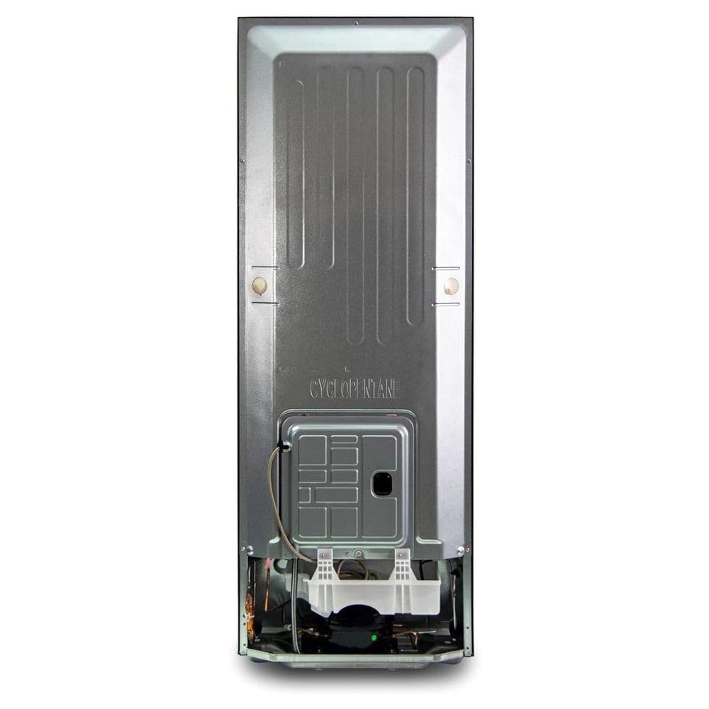 Kelvinator 252 Litre 2 Star Double Door Refrigerator, Bright Grey KRF-I260RBVBGT