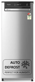 Whirlpool 192 L Direct Cool Single Door 3 Star Refrigerator (Radiant Steel-Z, 215 VMPRO PRM 3S RADIANT STEEL-Z)