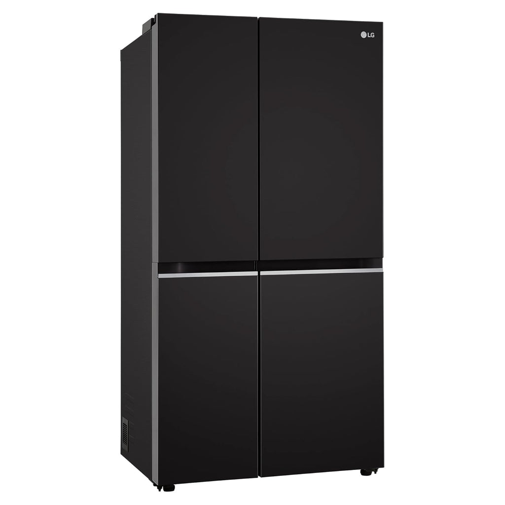 LG 655 L Frost Free Smart Inverter Double Door Side by Side Refrigerator (GL-B257HWBY, Western Black, Express Freezing | Multi Air-Flow)