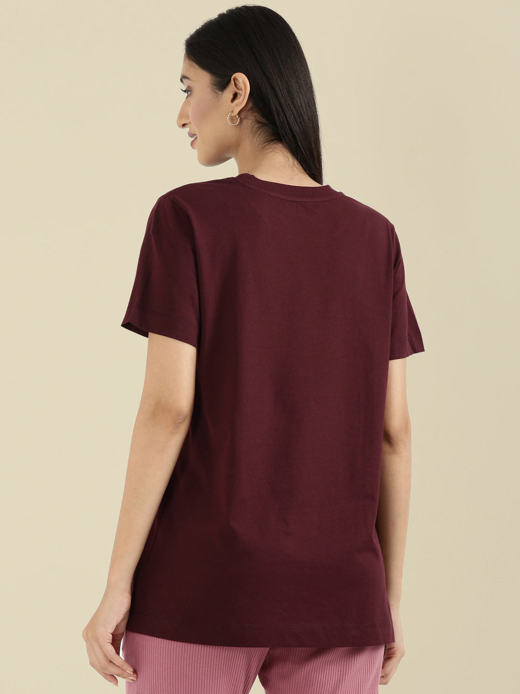 Cotton Jersey Crew Neck Regular Long T-Shirt
