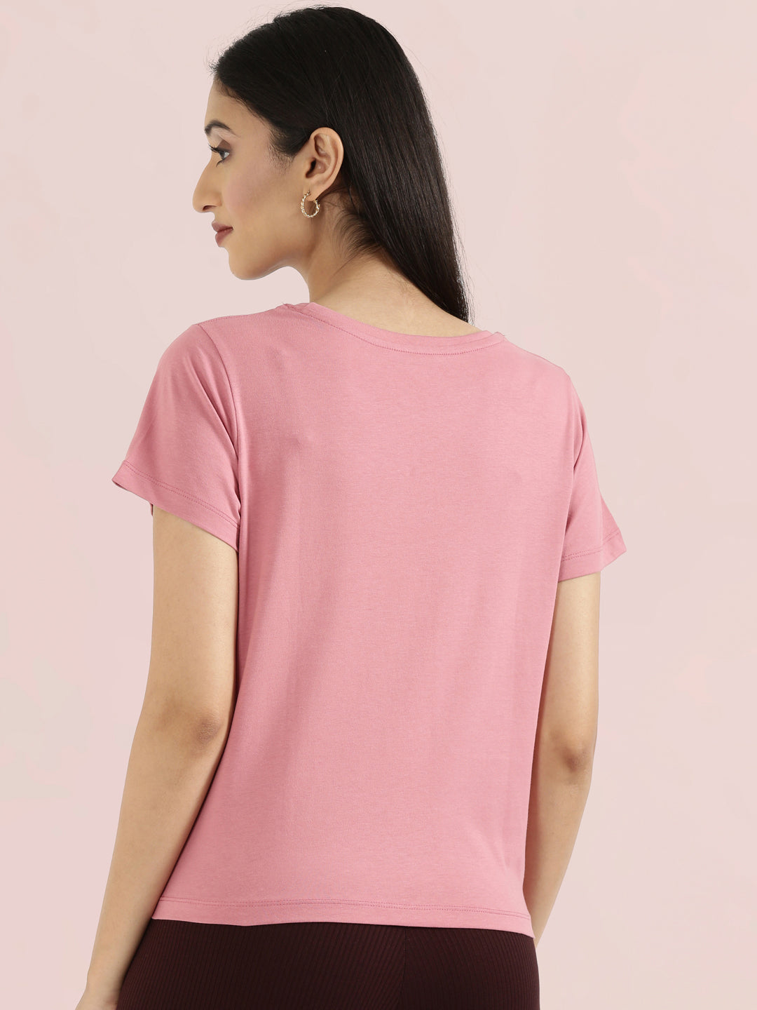 Cotton Jersey Crew Neck Slim Fit T-Shirt