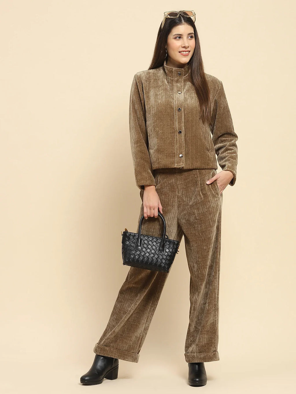 Olive Solid Loose Lower