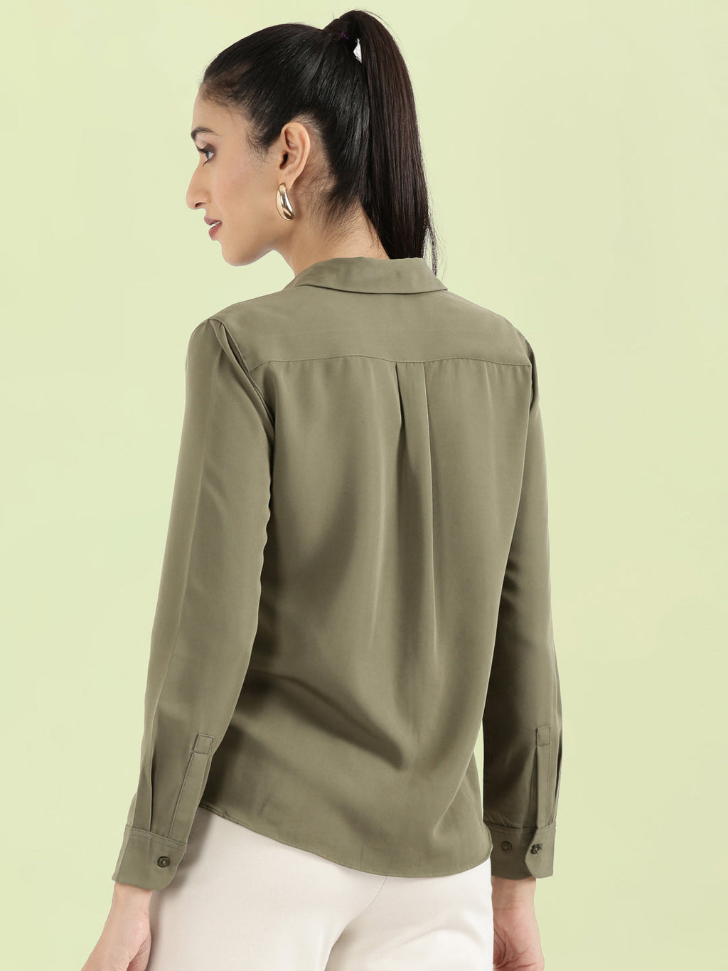 Rayon Classic Collar Shirt