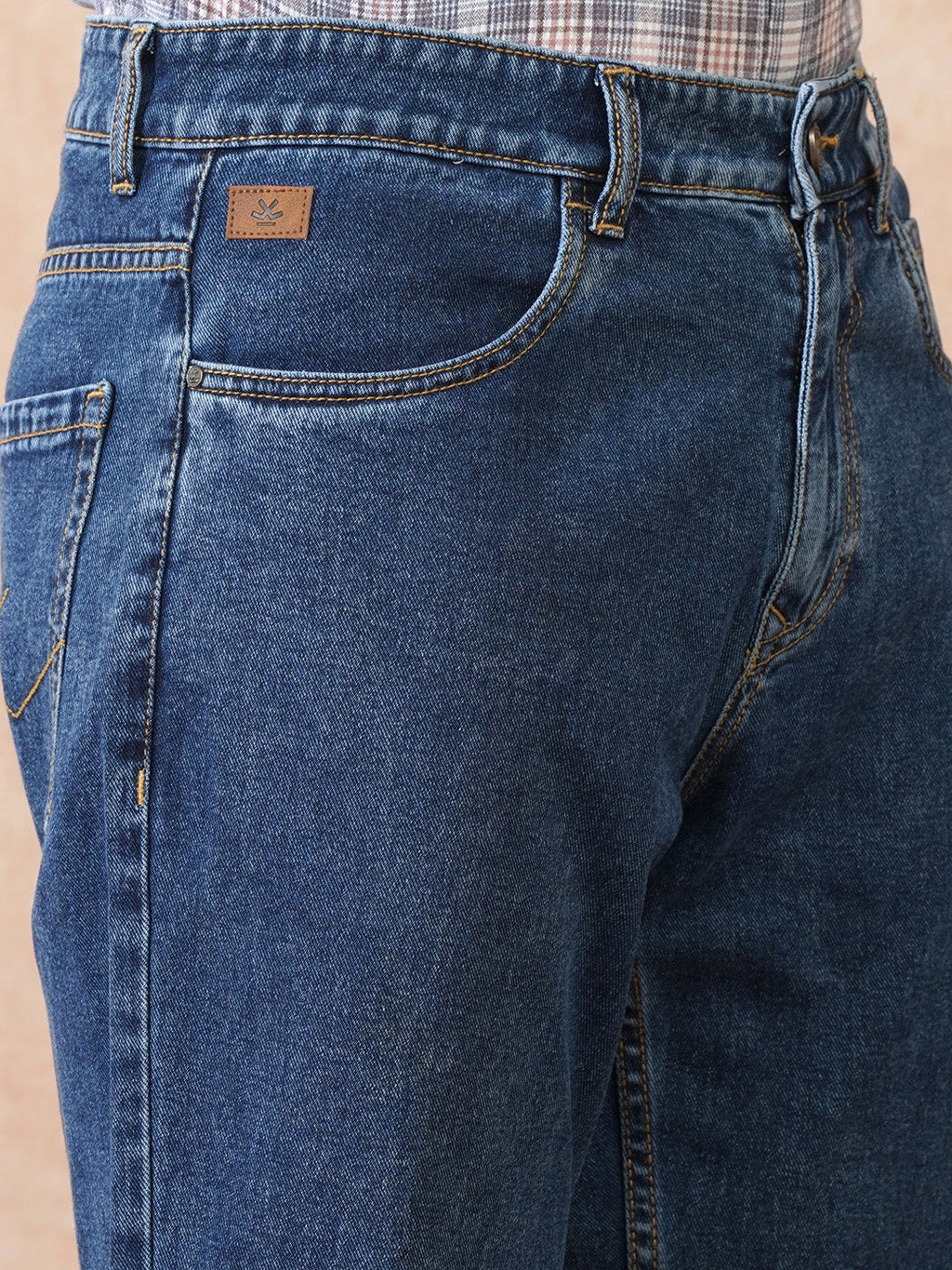 Light Fade Anti Fit Jeans | Blue