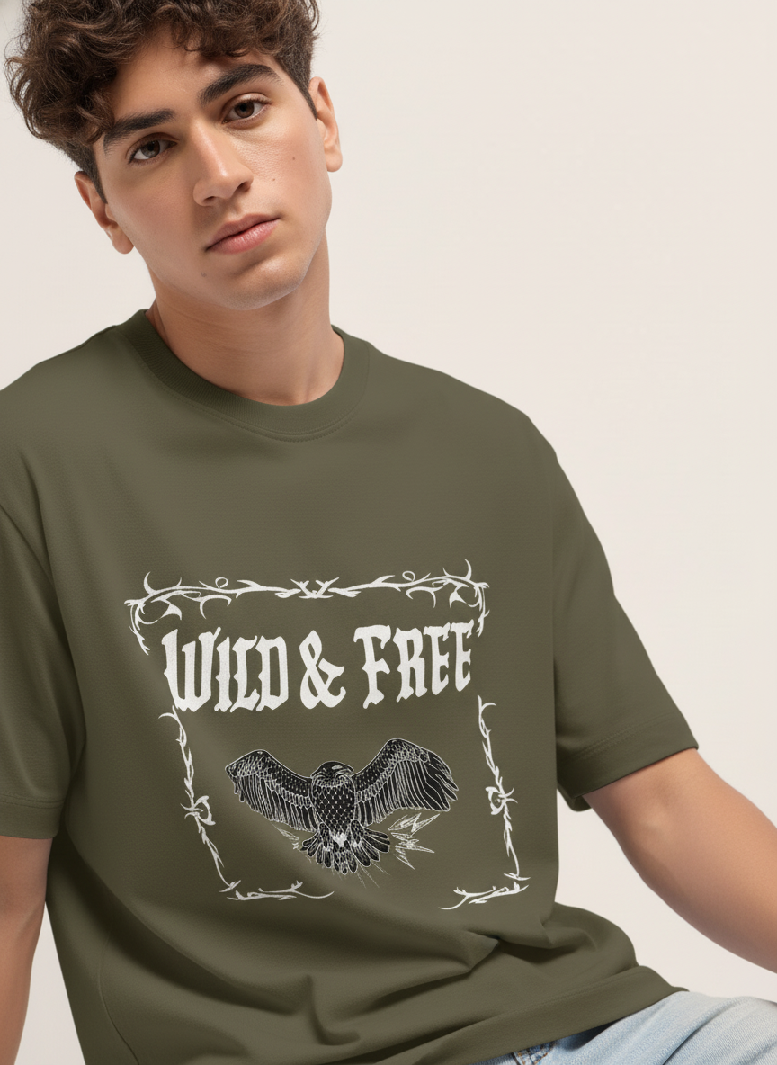 Men Oversized Cotton T-Shirt