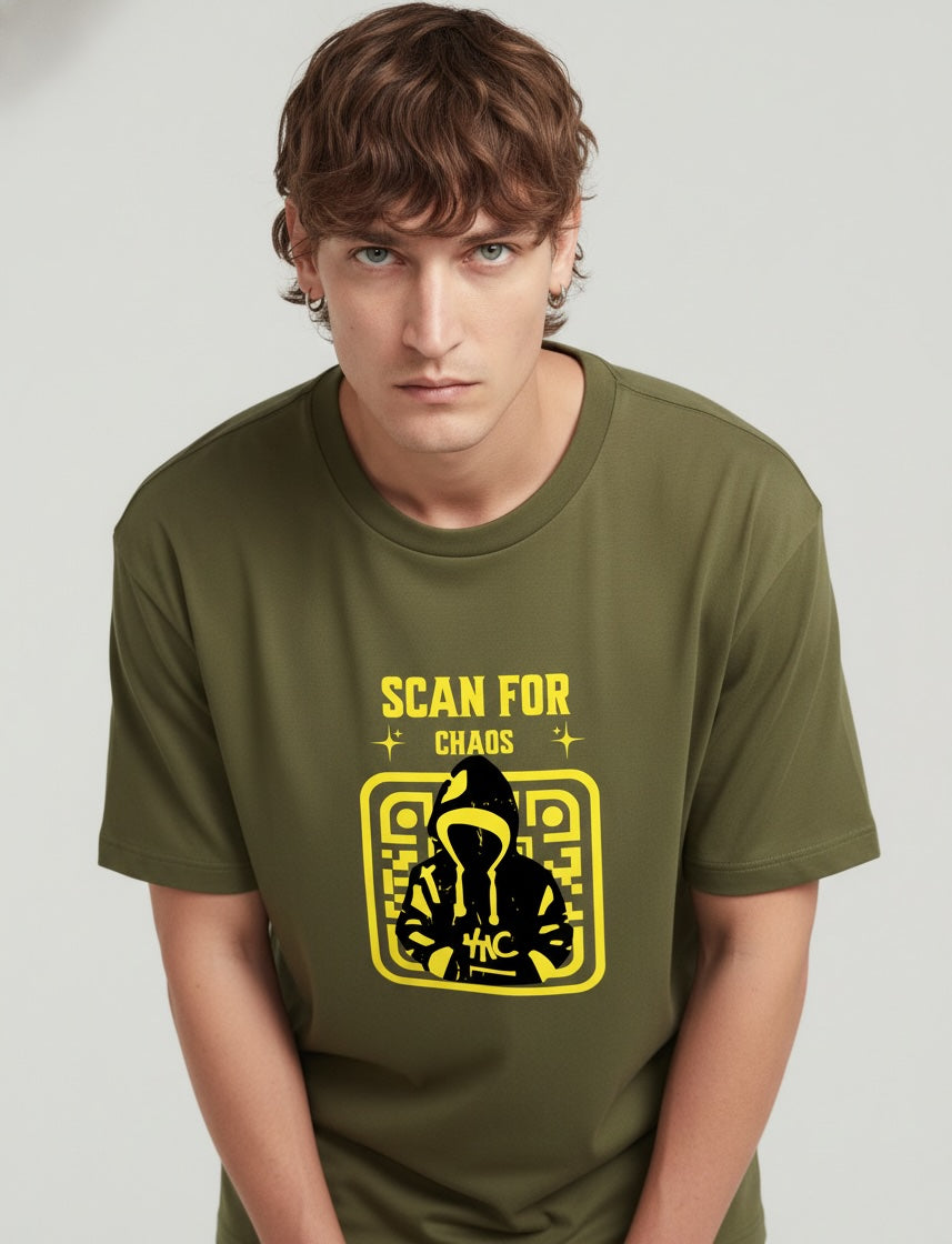 Men Oversized Cotton T-Shirt