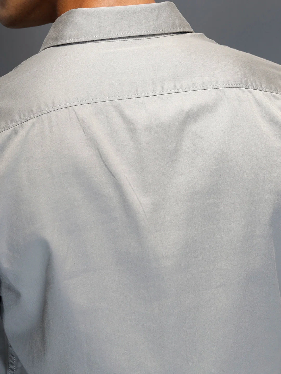 Men's Casual Slim Fit Shirt | Grey
