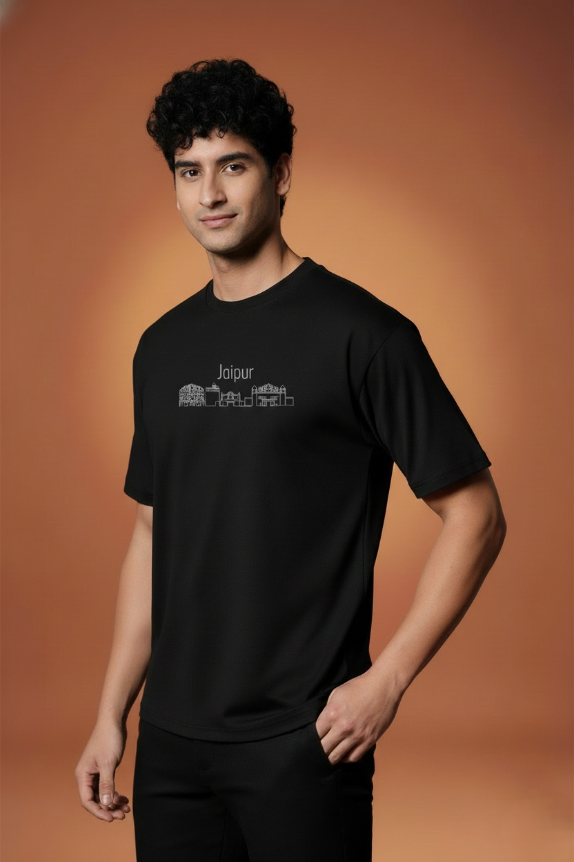 Men Printed Regular Cotton T-Shirt