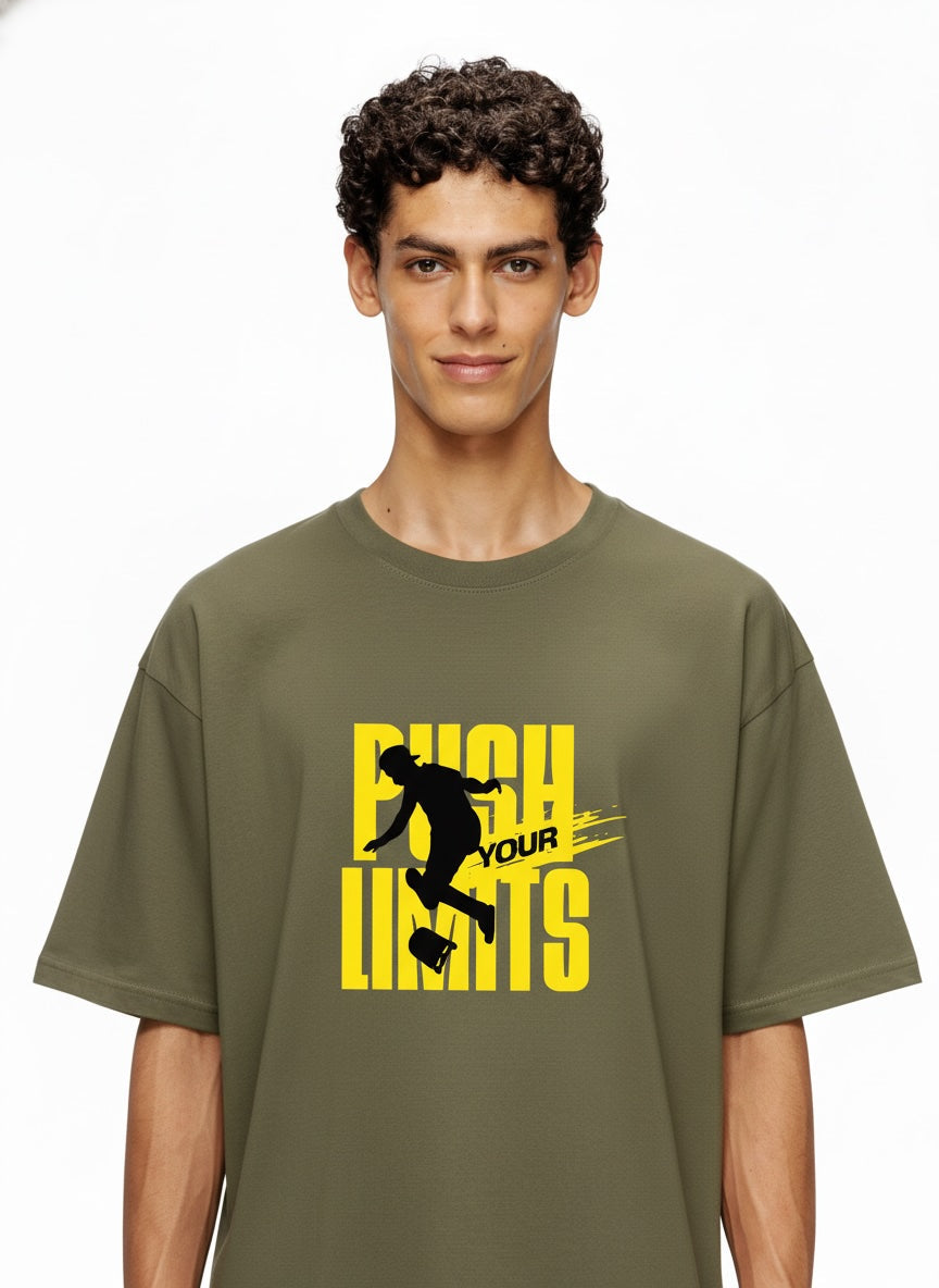 Men Oversized Cotton T-Shirt