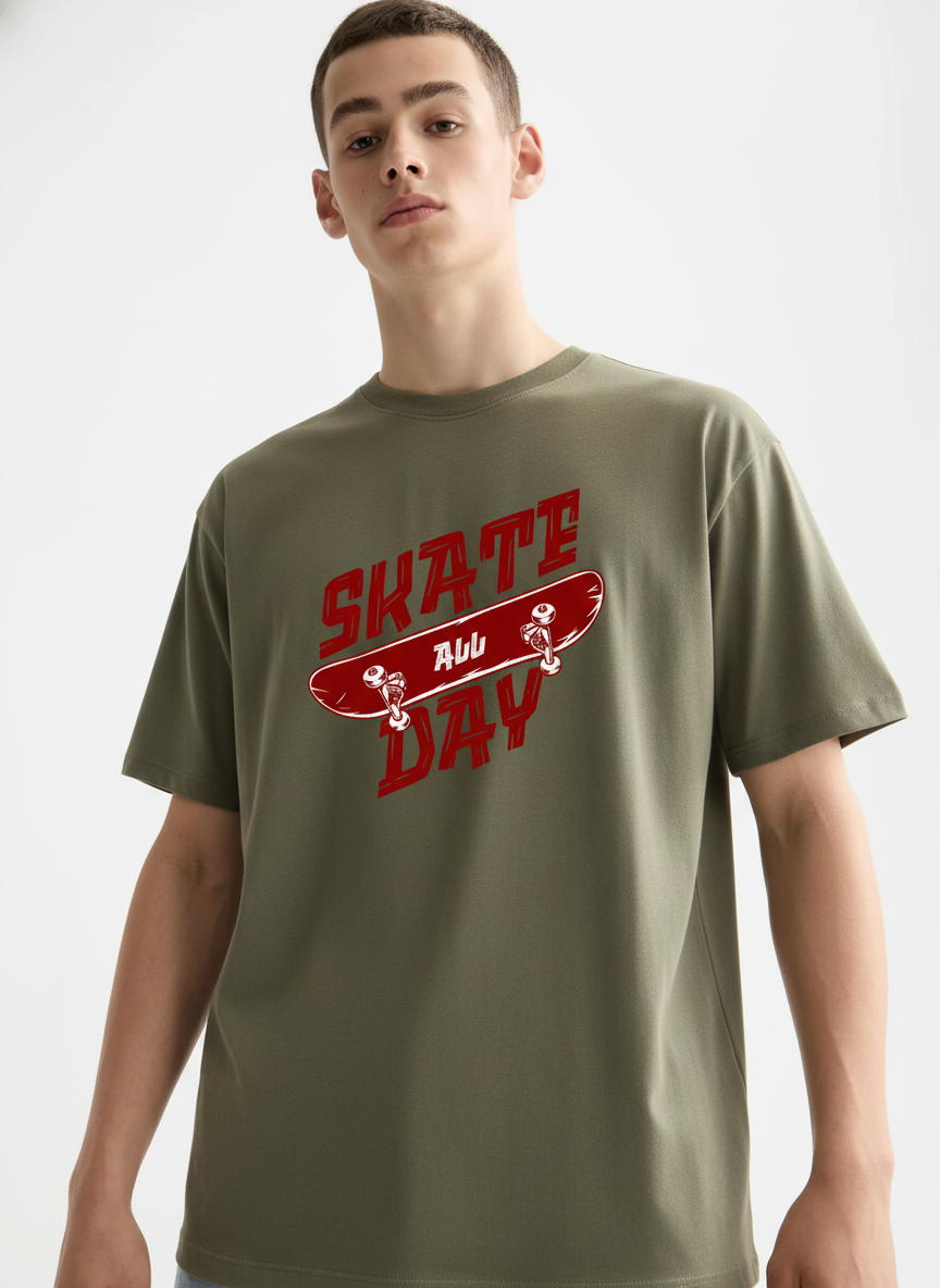 Men Oversized Cotton T-Shirt