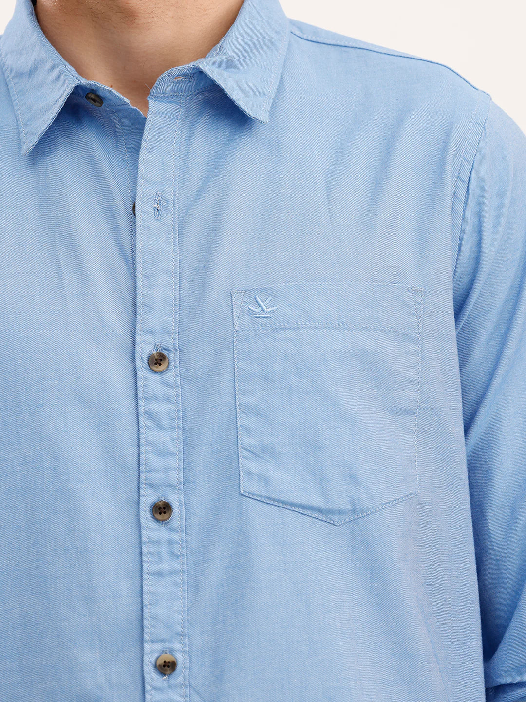 Classic Regular Fit Shirt | Light Blue