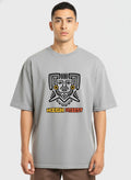 Men Oversized Cotton Tribal T-Shirt